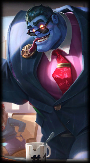 Corporate Mundo (Dr. Mundo) loading screen art
