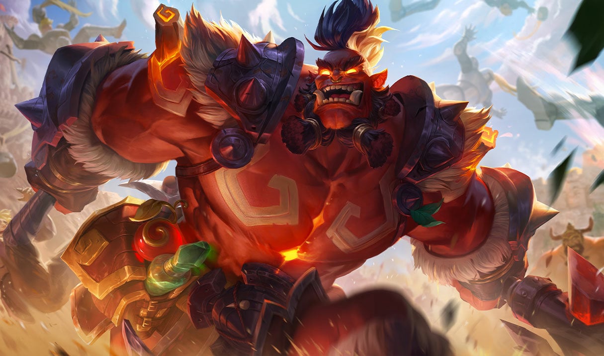 Rageborn Mundo (Dr. Mundo) splash art