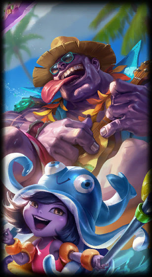 Pool Party Mundo (Dr. Mundo) loading screen art
