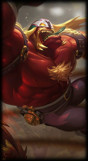 El Macho Mundo (Dr. Mundo) loading screen art