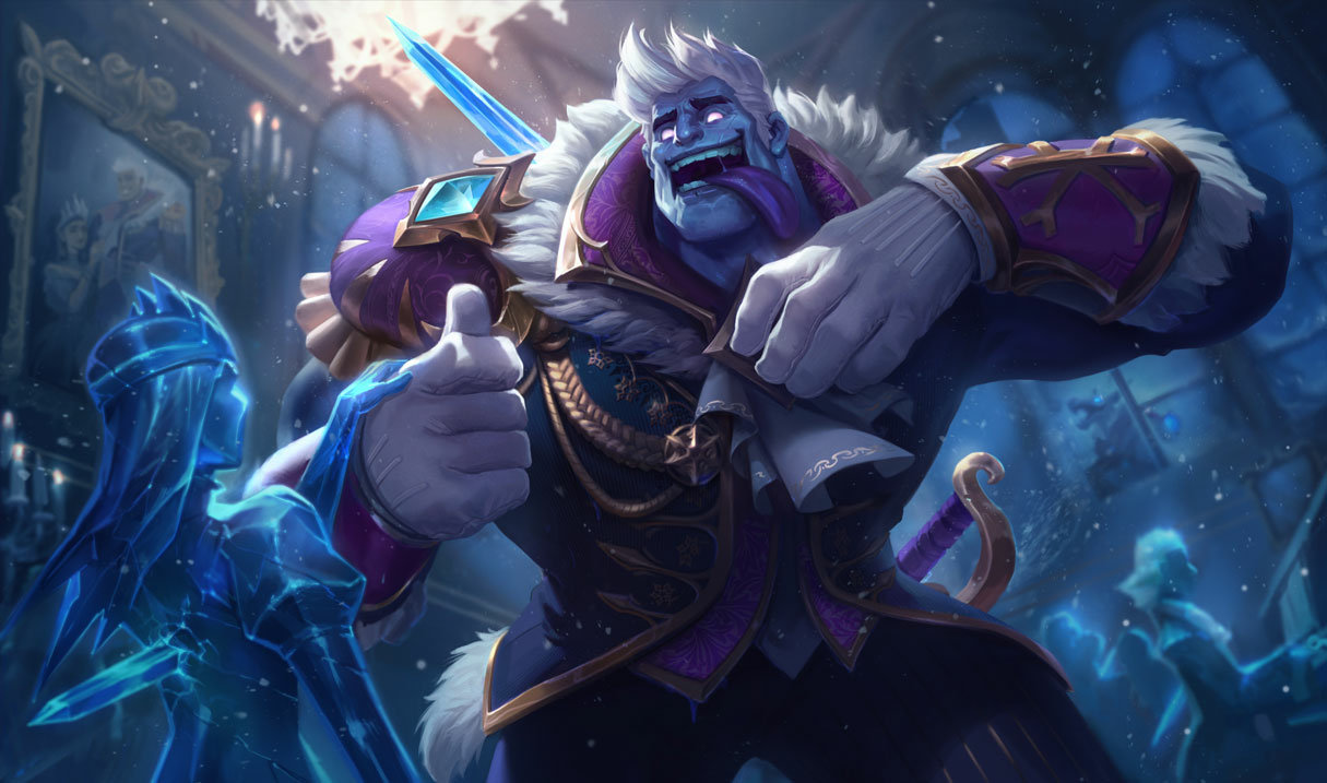Frozen Prince Mundo (Dr. Mundo) splash art