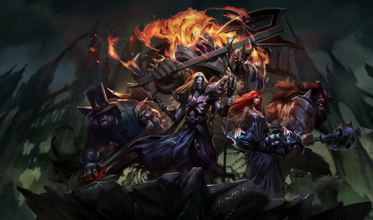 Pentakill Sona splash art