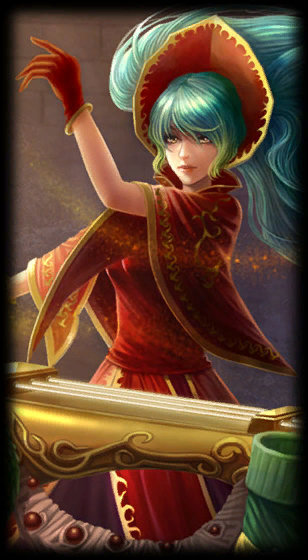 Silent Night Sona loading screen art