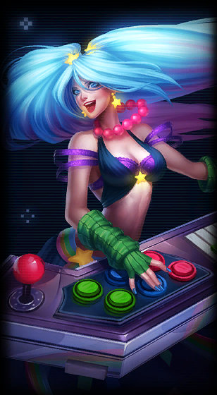 Arcade Sona loading screen art