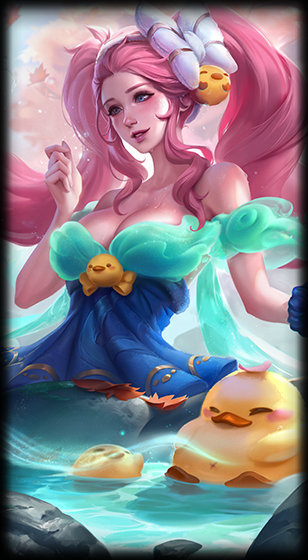Spirit Blossom Springs Sona splash art