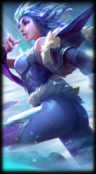 Frostblade Irelia loading screen art