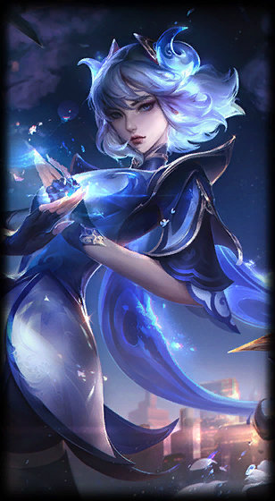 Porcelain Irelia loading screen art