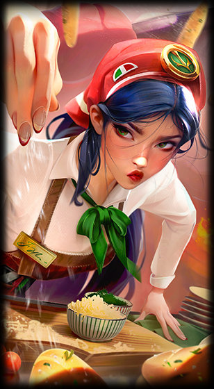Breadsticks Irelia loading screen art