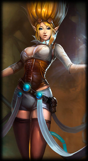 Hextech Janna loading screen art