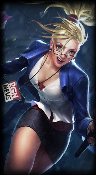 Forecast Janna loading screen art