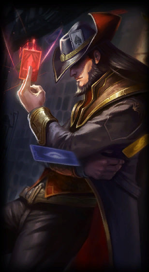 Twisted Fate splash art