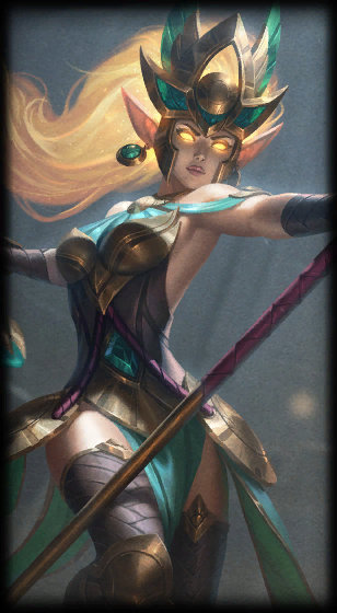 Guardian of the Sands Janna loading screen art