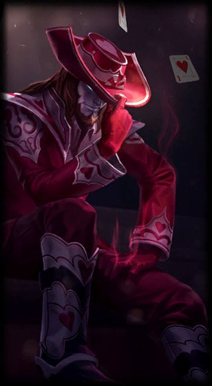 Jack of Hearts Twisted Fate loading screen art