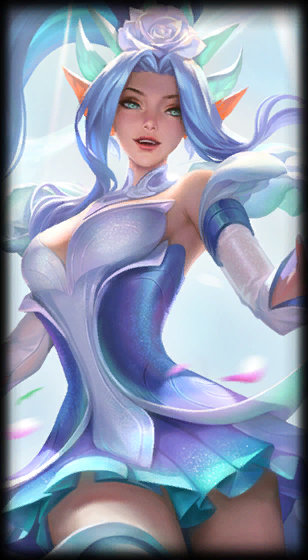Crystal Rose Janna loading screen art
