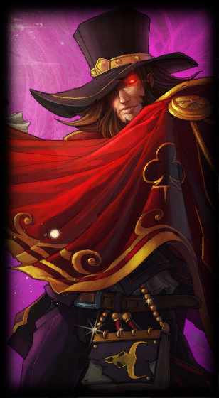 The Magnificent Twisted Fate loading screen art