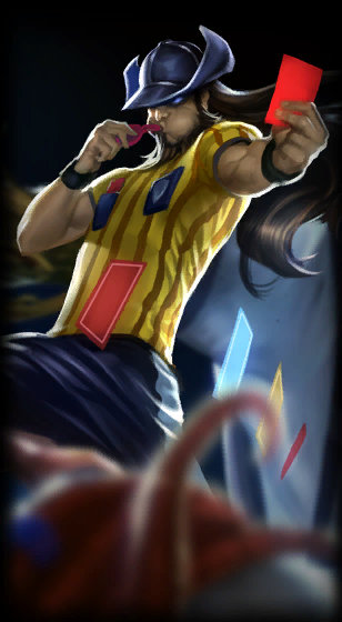 Red Card Twisted Fate loading screen art