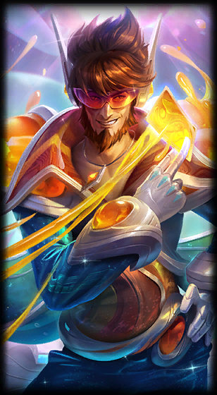Space Groove Twisted Fate loading screen art