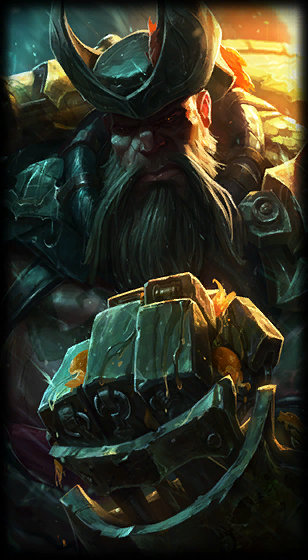 Gangplank splash art