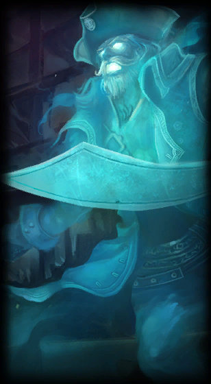 Spooky Gangplank loading screen art
