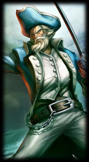 Minuteman Gangplank loading screen art