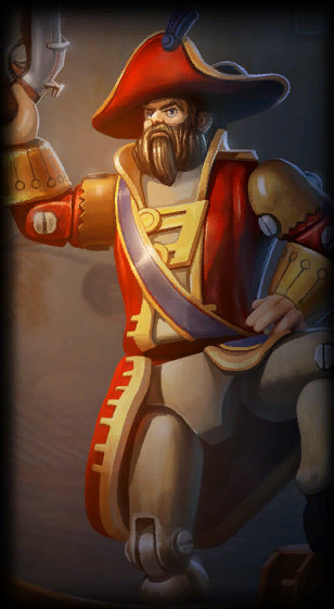Toy Soldier Gangplank loading screen art