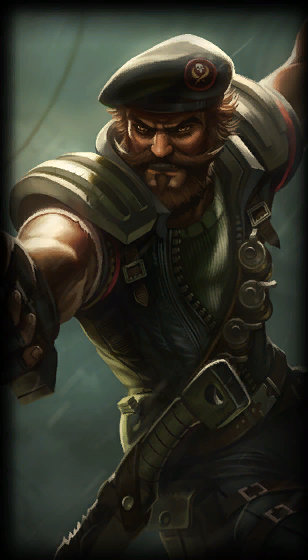 Special Forces Gangplank loading screen art