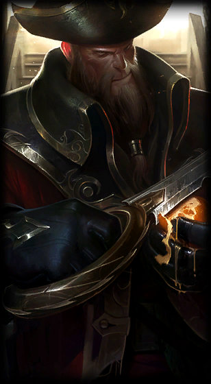 Captain Gangplank loading screen art
