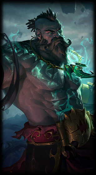 Gangplank the Betrayer loading screen art