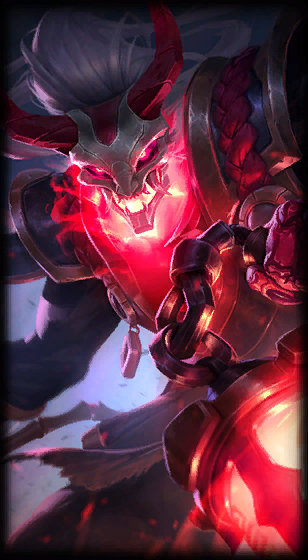 Blood Moon Thresh loading screen art