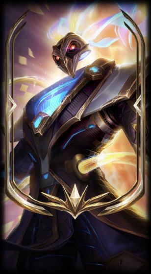 Prestige Pulsefire Thresh loading screen art