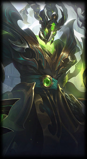 Steel Dragon Thresh loading screen art