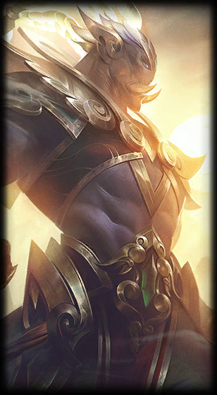 Lunar Emperor Thresh loading screen art