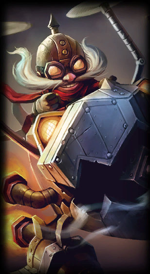 Corki splash art