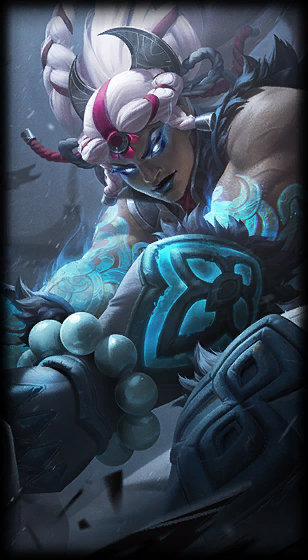 Snow Moon Illaoi loading screen art