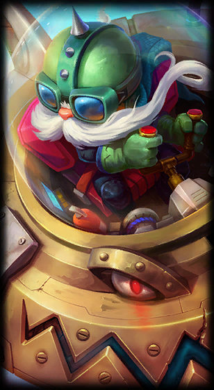 UFO Corki loading screen art