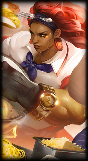 Pasta Maker Illaoi loading screen art