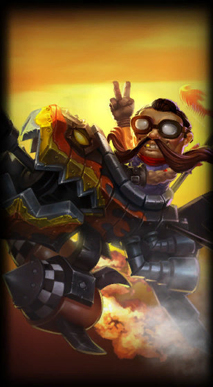 Hot Rod Corki loading screen art