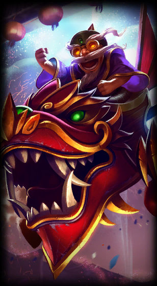 Dragonwing Corki loading screen art