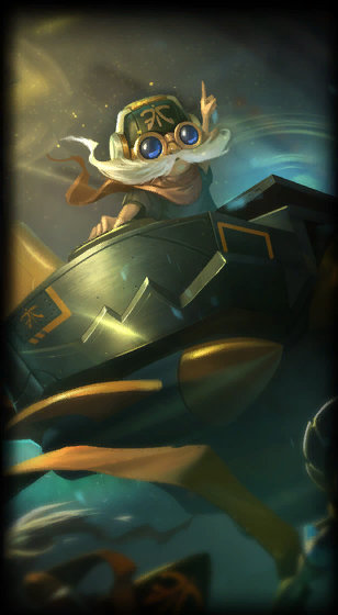 Fnatic Corki loading screen art