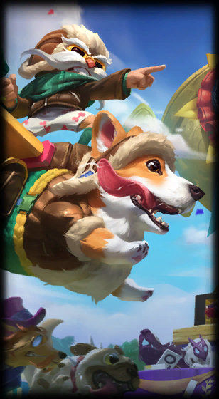 Corgi Corki loading screen art