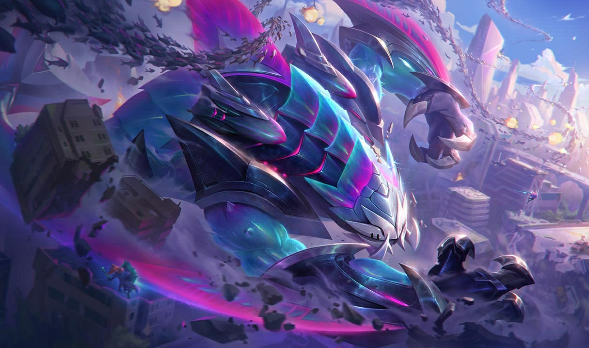 Primordian Rek'Sai splash art