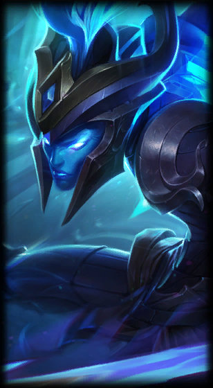 Worlds 2015 Kalista loading screen art