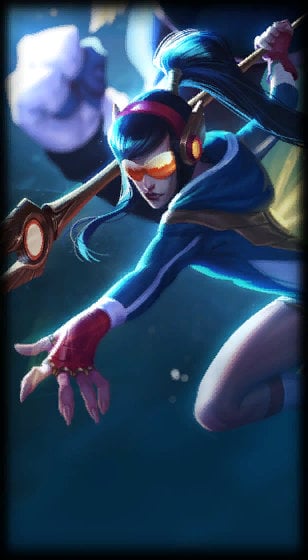 SKT T1 Kalista loading screen art
