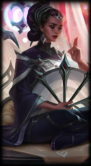 Traditional Karma loading screen art
