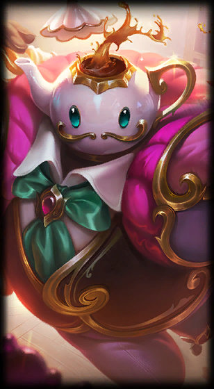 Cafe Cuties Bard loading screen art