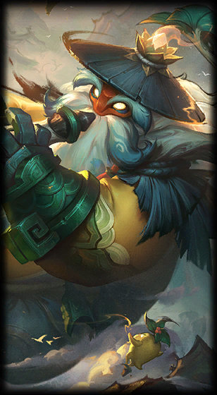 Shan Hai Scrolls Bard loading screen art