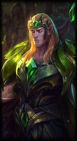 Emerald Taric loading screen art