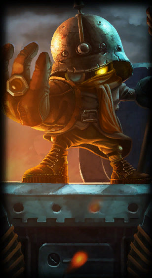 Baron Von Veigar loading screen art