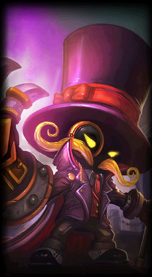 Superb Villain Veigar loading screen art