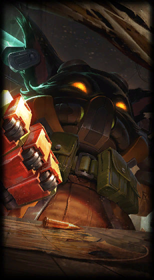 Omega Squad Veigar loading screen art